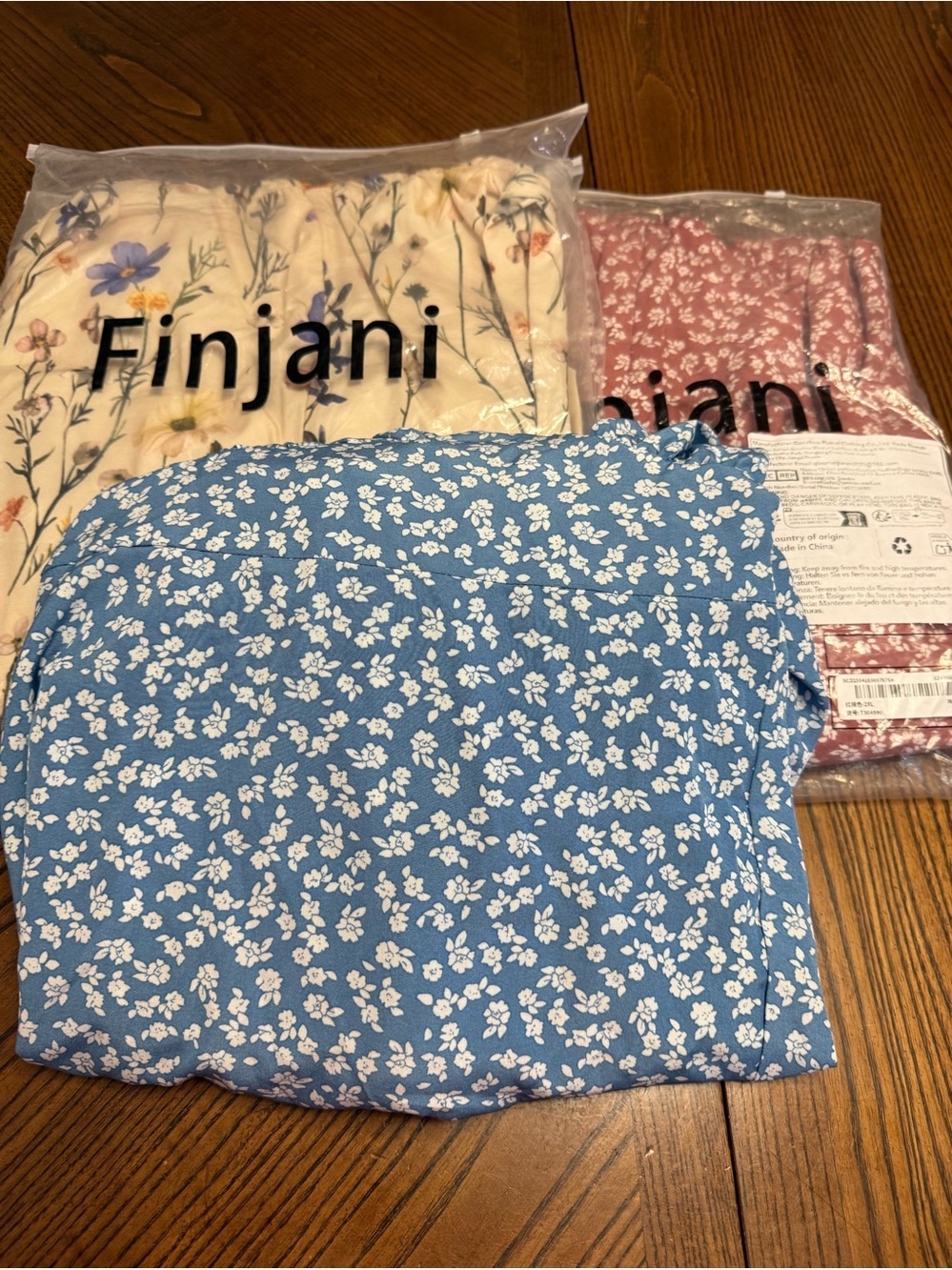 Bundle! 3 Floral Maxi Dresses By Finjani. NWOT. Size 2XL. Runs Smaller.